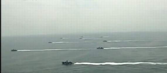 Tháng 5 năm 2013, ba hạm đội lớn của Hải quân Trung Quốc tập trận quy mô lớn trên Biển Đông (ảnh tư liệu, minh họa)